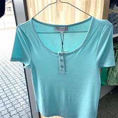 Hound pige tshirt - kortærmet bluse - light blue
